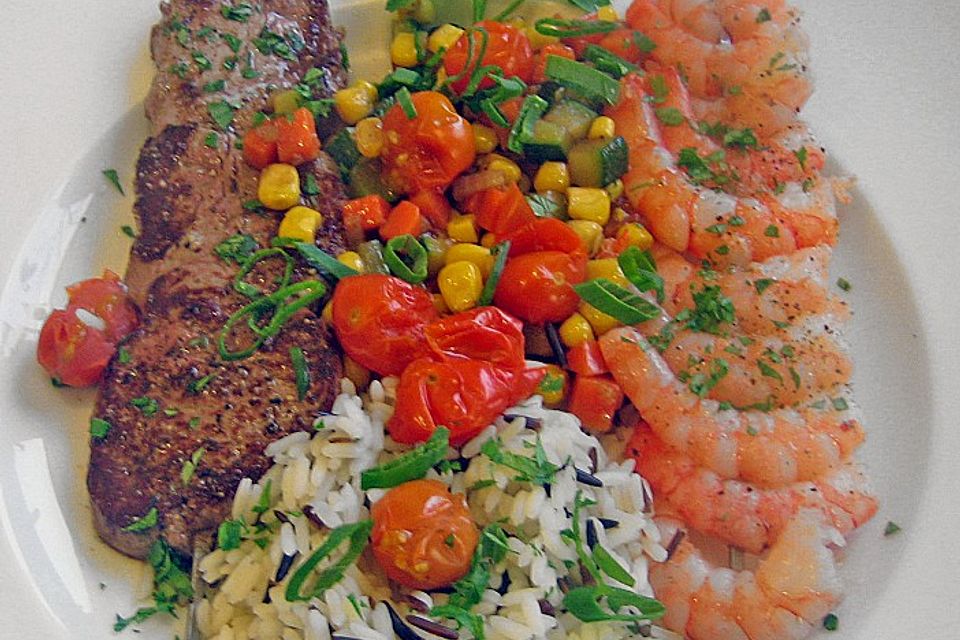 Surf - and - Turf - Spieße