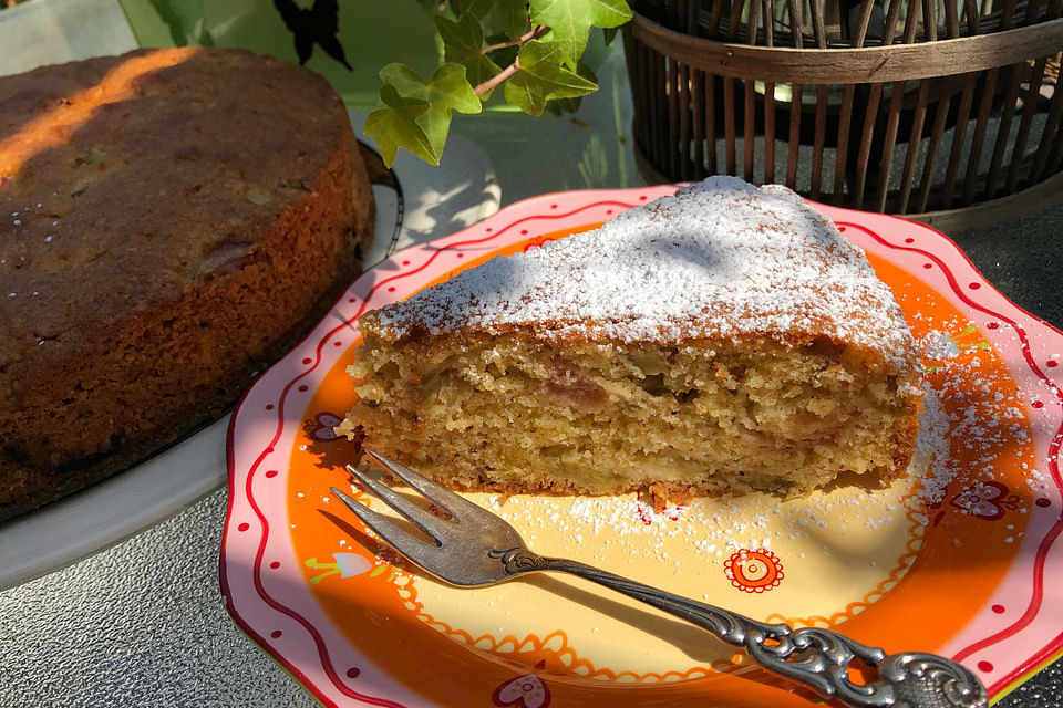 Oma Bärbels Rhabarberkuchen