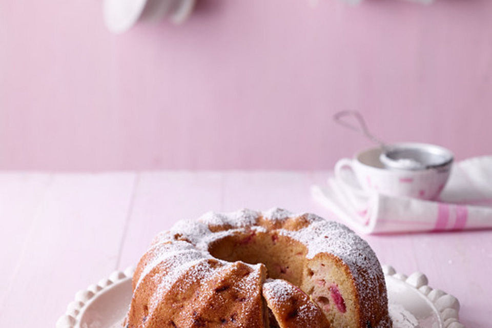 Oma Bärbels Rhabarberkuchen