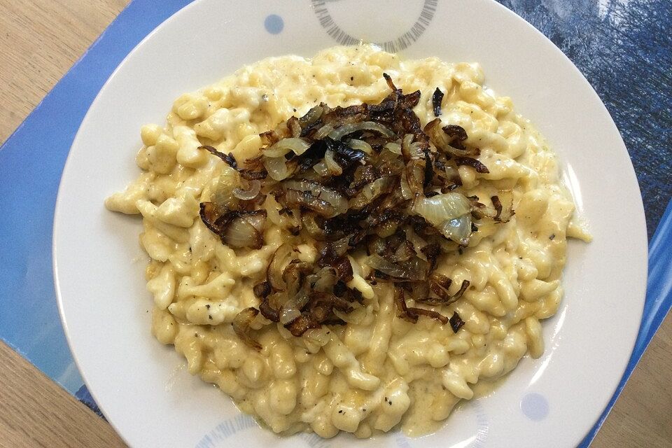 Schwäbische Kässpätzle