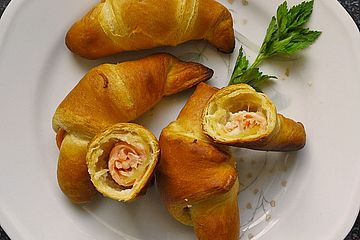 Räucherlachs - Croissants