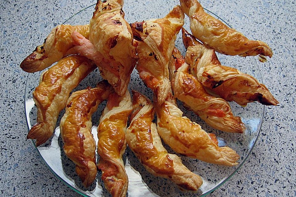 Räucherlachs - Croissants