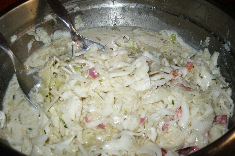 Roher Weißkrautsalat