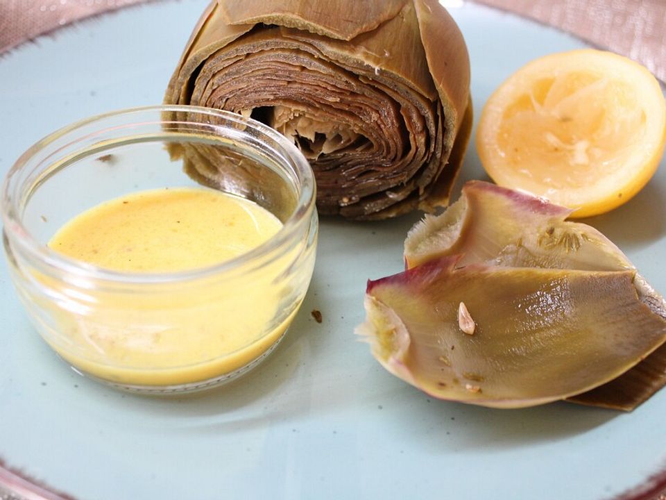 Artischocken mit Vinaigrette von lobloch4| Chefkoch