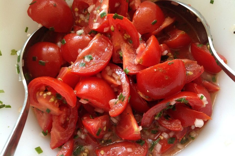 Tomatensalat für Anfänger