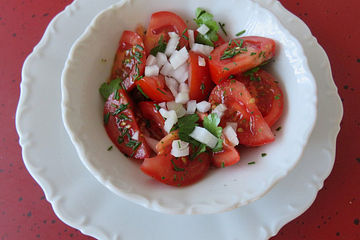 Tomatensalat für Anfänger