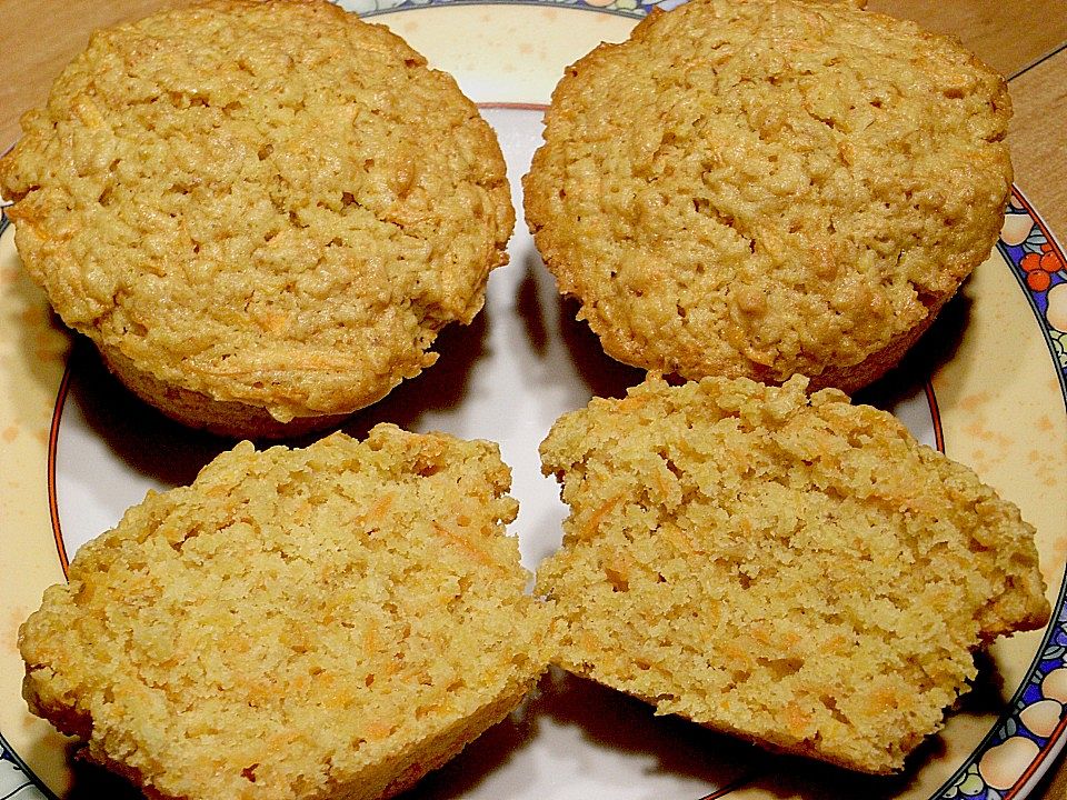 Fettarme Möhrenmuffins von alina1st| Chefkoch