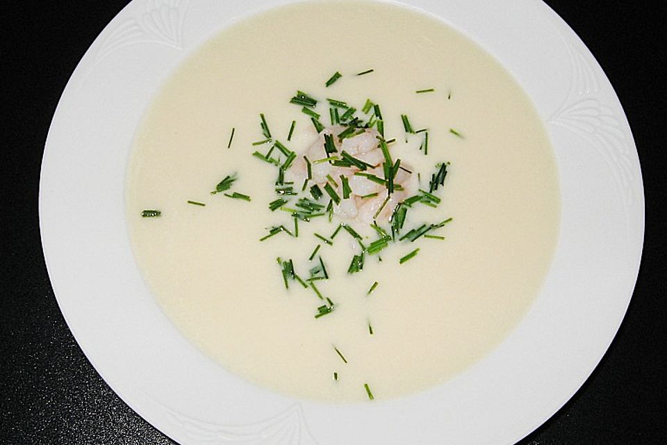 Schnelle Spargelcremesuppe Schnelle Spargelcremesuppe