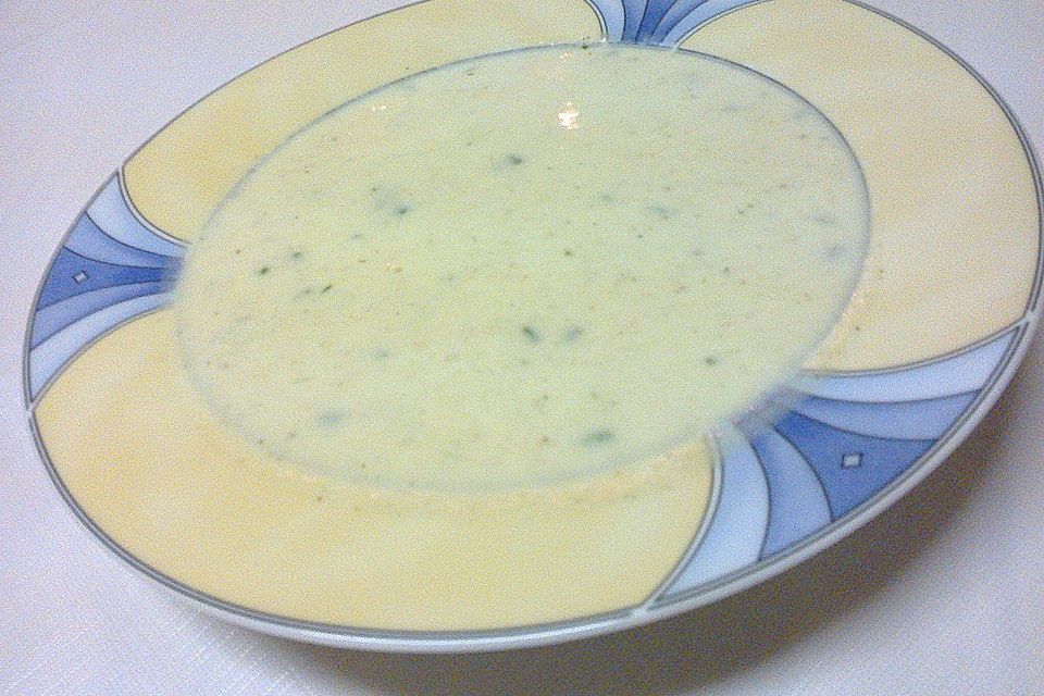 Schnelle Spargelcremesuppe Schnelle Spargelcremesuppe