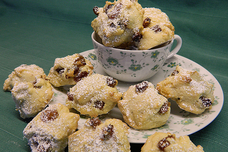 Punsch - Rosinenplätzchen