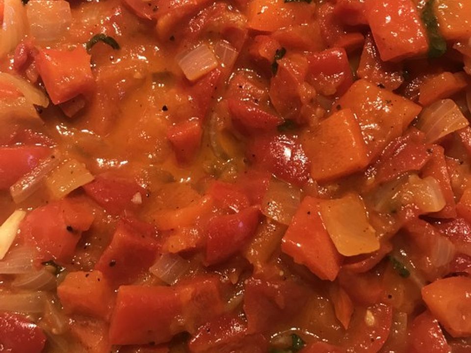 Paprika - Tomaten - Pfanne von cdfBasin | Chefkoch