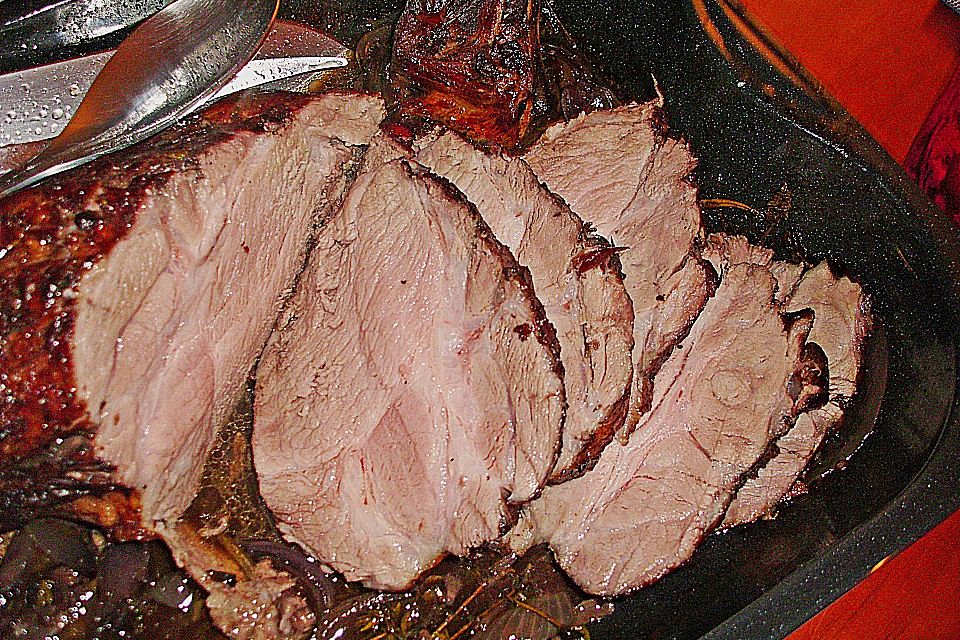 Schweinebraten auf toskanische Art