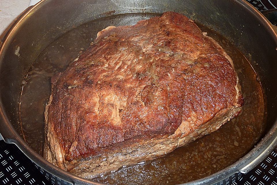 Schweinebraten auf toskanische Art