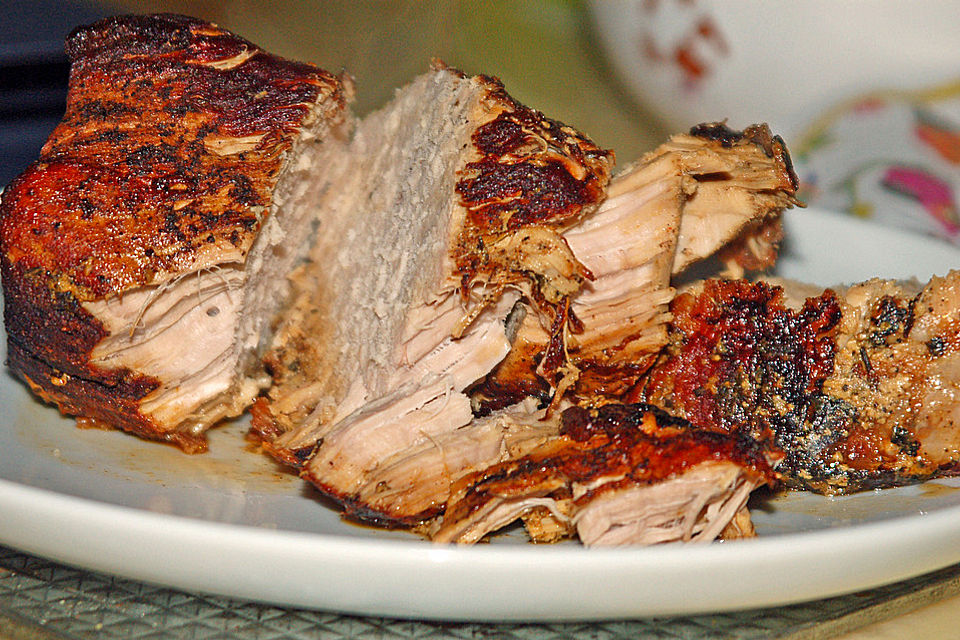 Schweinebraten auf toskanische Art