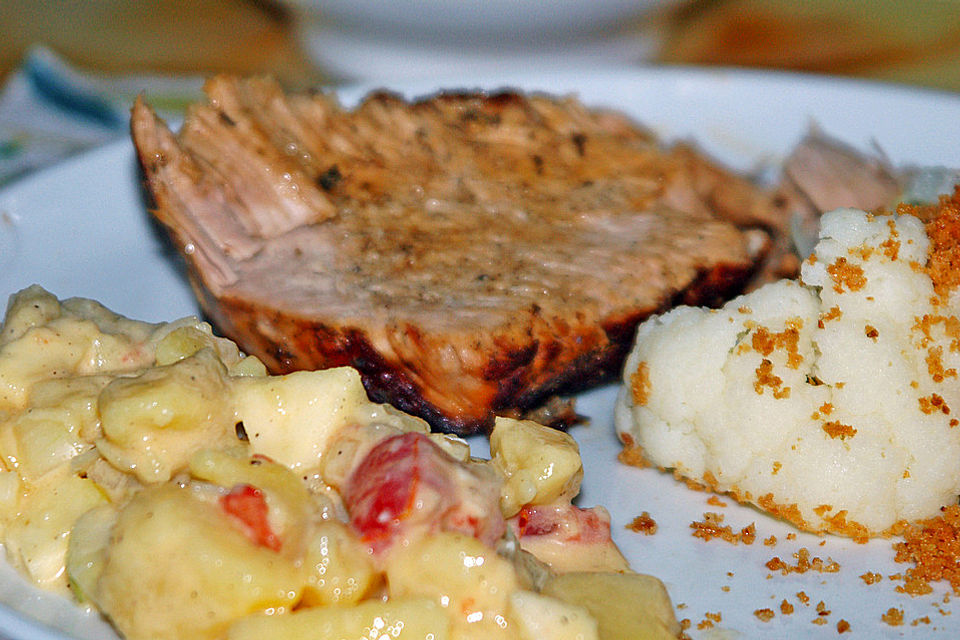 Schweinebraten auf toskanische Art