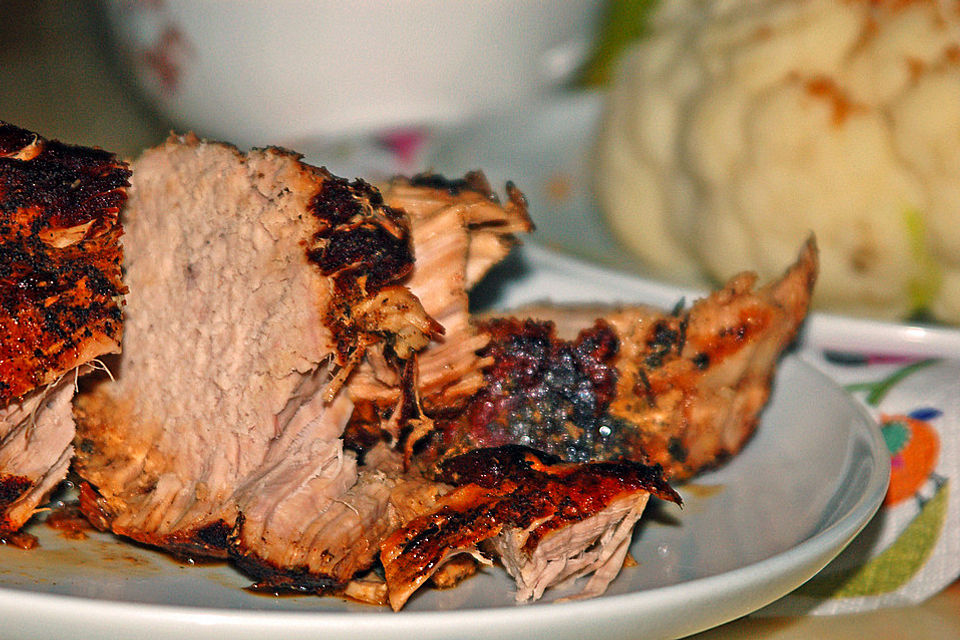 Schweinebraten auf toskanische Art