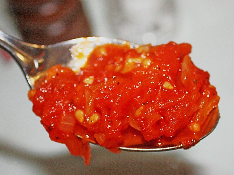 Warme Tomatensalsa von Bärchenmama | Chefkoch