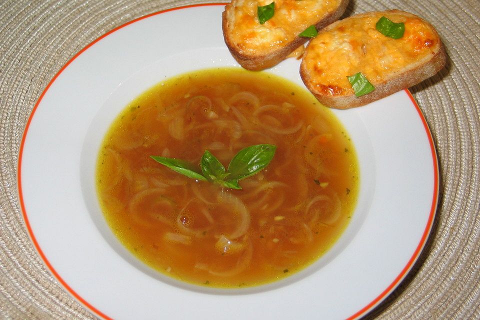 Zwiebelsuppe