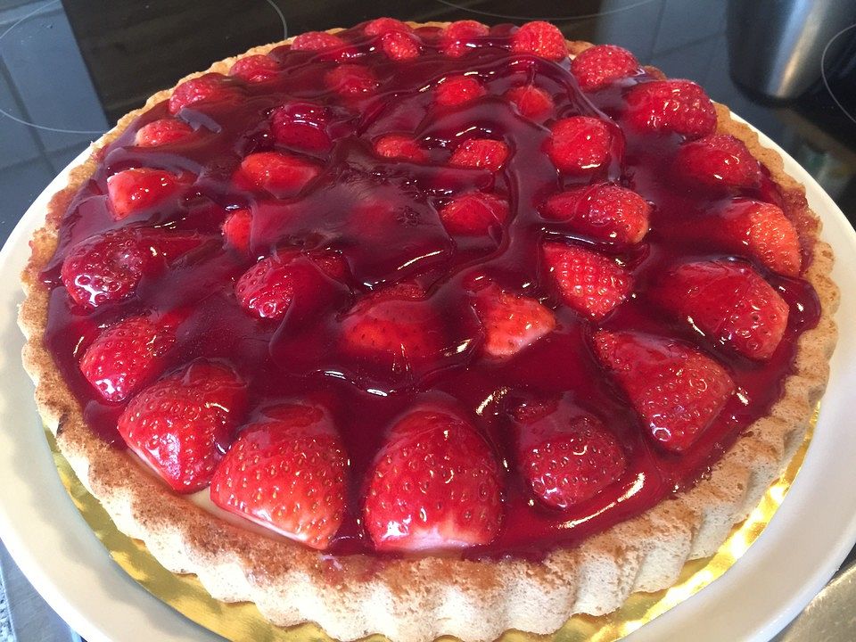 Erdbeer-Pudding-Kuchen Herta von i-scholz| Chefkoch