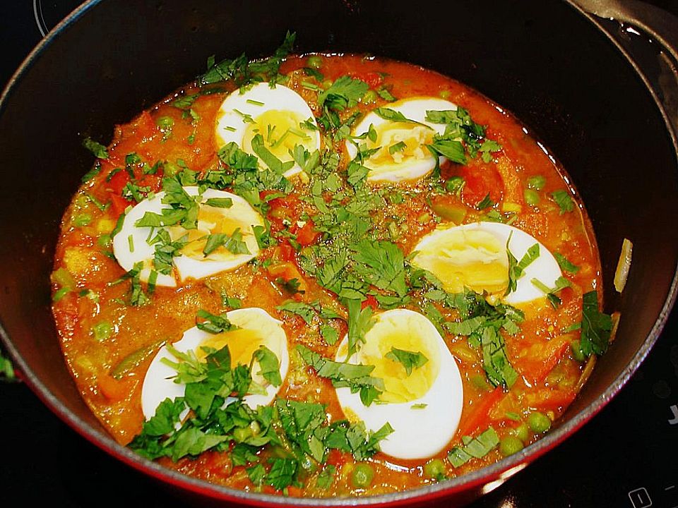 Baskische Eier in Gemüsesoße von brilla | Chefkoch