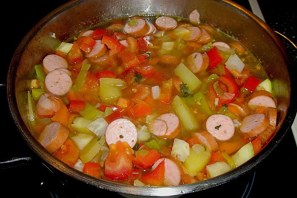 Kartoffel - Gemüse Suppe