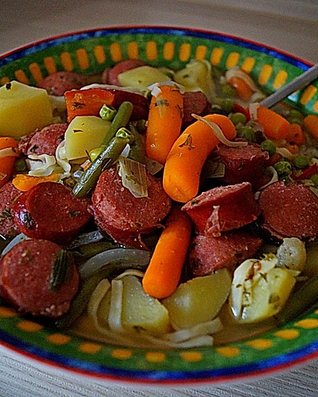 Kartoffel - Gemüse Suppe