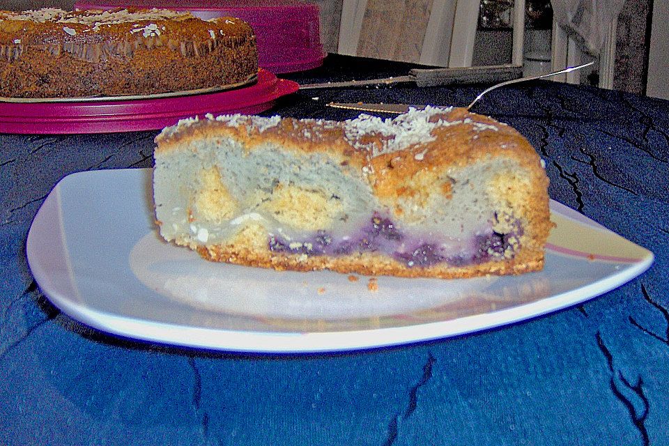 Lila - Kuhflecken - Zupfkuchen