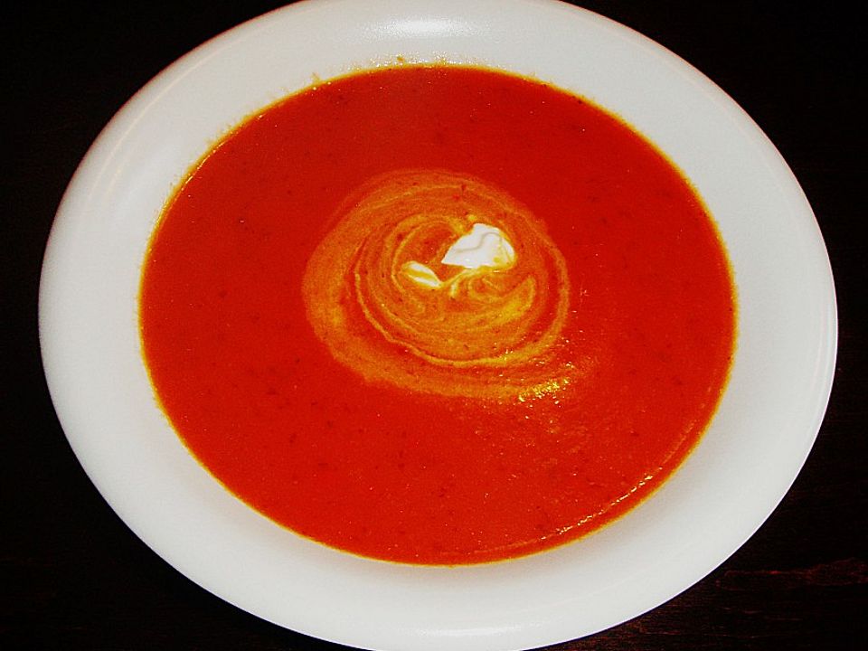 Scharfe Bohnen - Paprika - Suppe von Sivi| Chefkoch