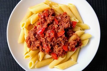 Nina´s Tomaten - Thunfisch - Pastasoße