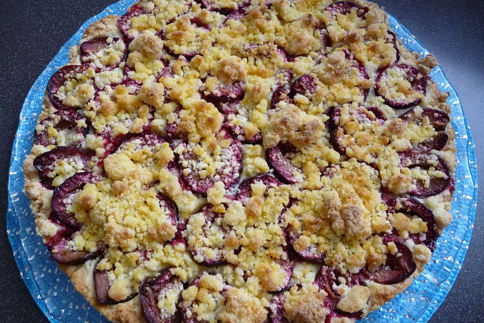 Pflaumen - Streusel - Kuchen