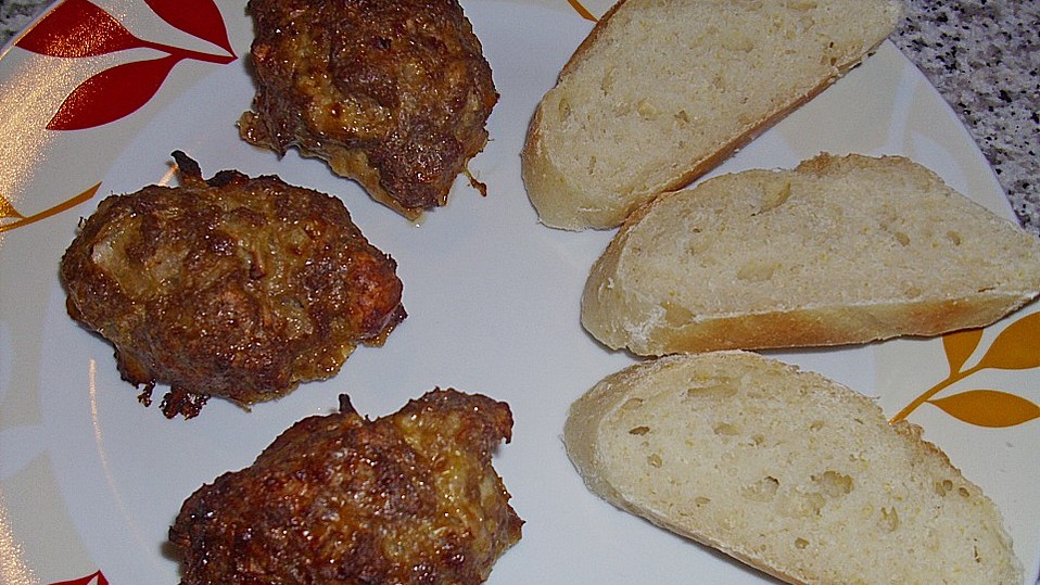 Mini - Hackbraten mit Schafskäseherz aus dem Ofen von Sivi Mini - Hackbraten mit Schafskäseherz aus dem Ofen von Sivi