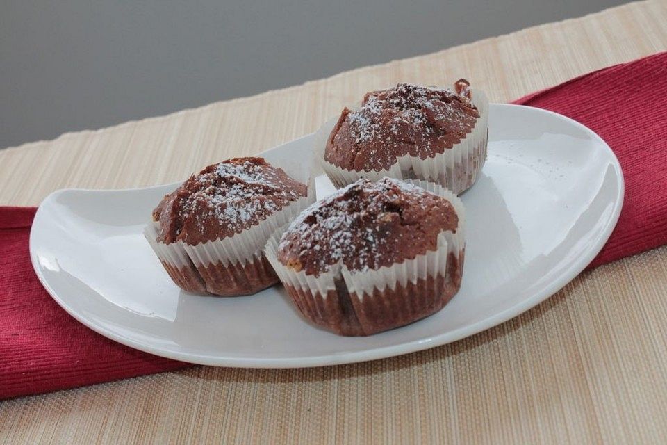 Nutella - Birnenmuffins