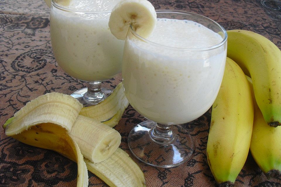 Joghurt - Bananen - Milchshake