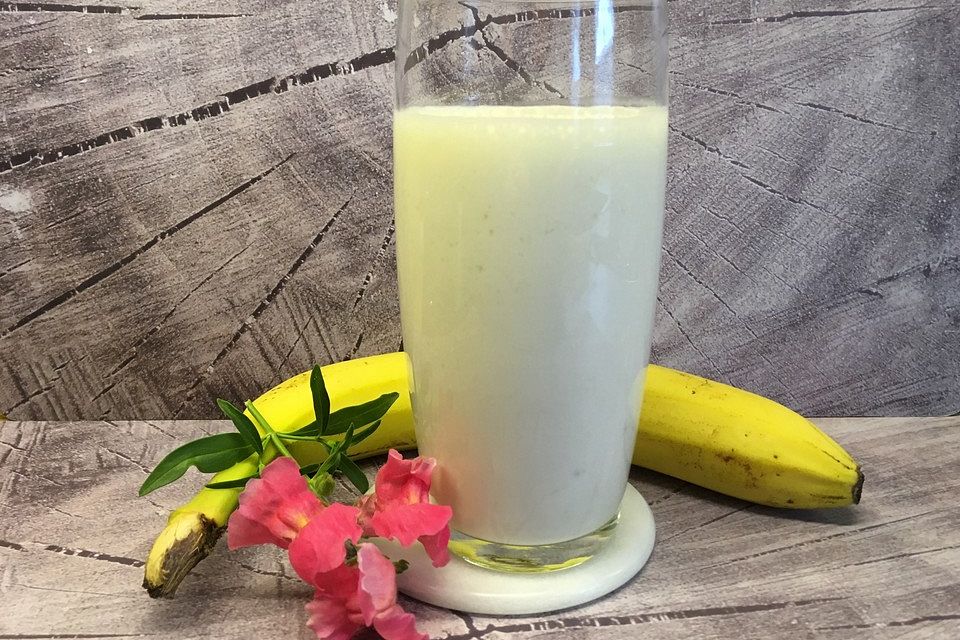 Joghurt - Bananen - Milchshake