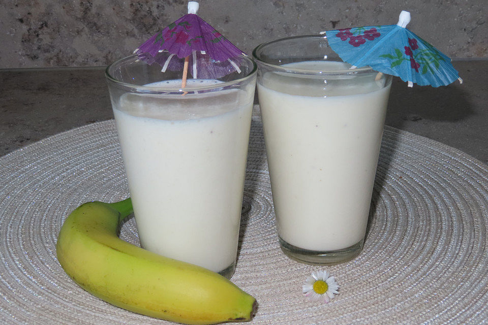 Joghurt - Bananen - Milchshake