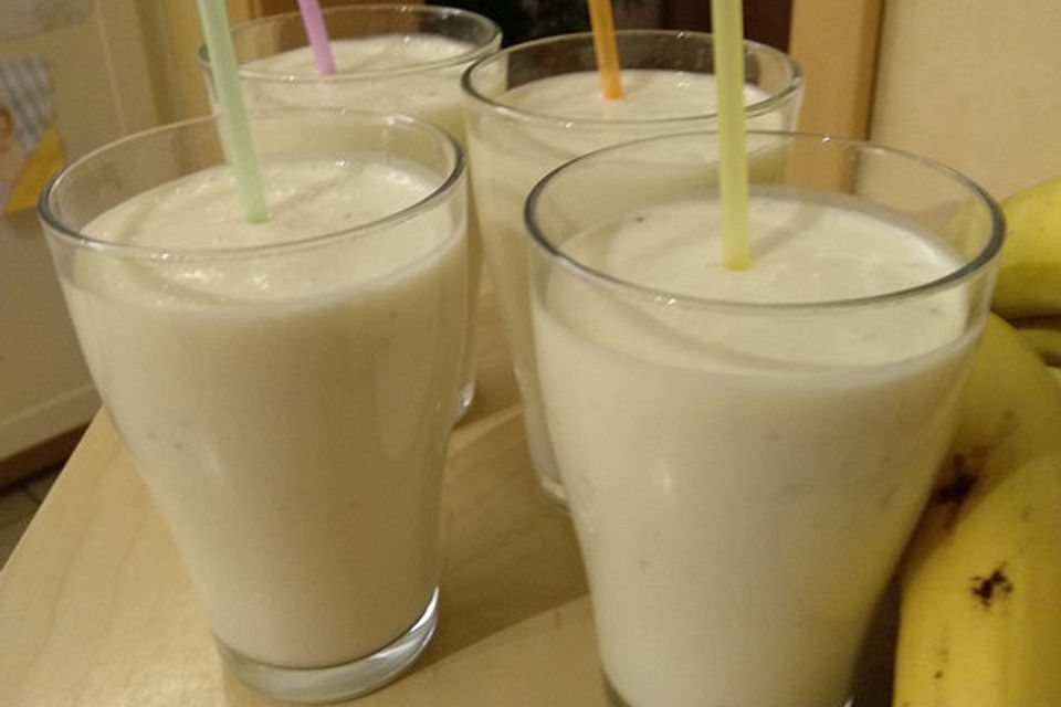 Joghurt - Bananen - Milchshake