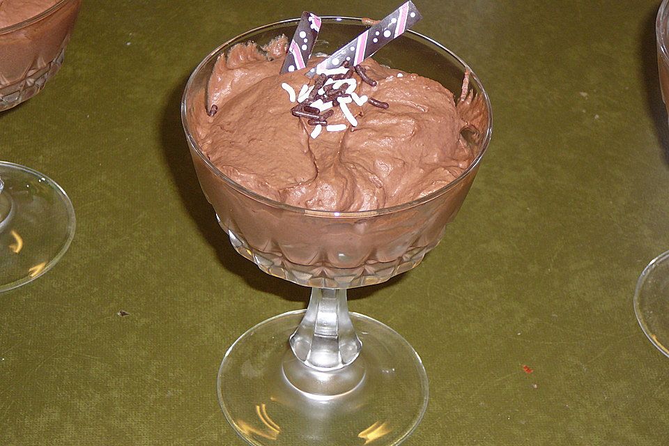 Schnelle  Mousse au Chocolat