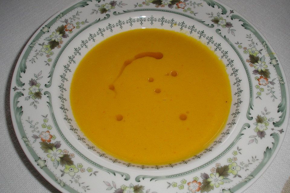 Kürbiscremesuppe