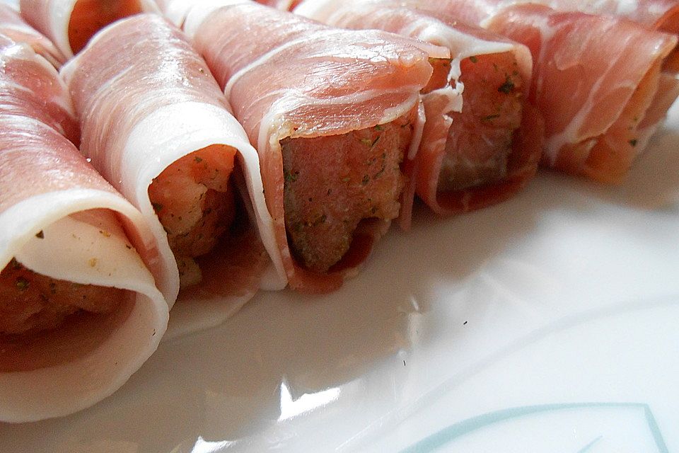 Gegrillte Lachsspieße