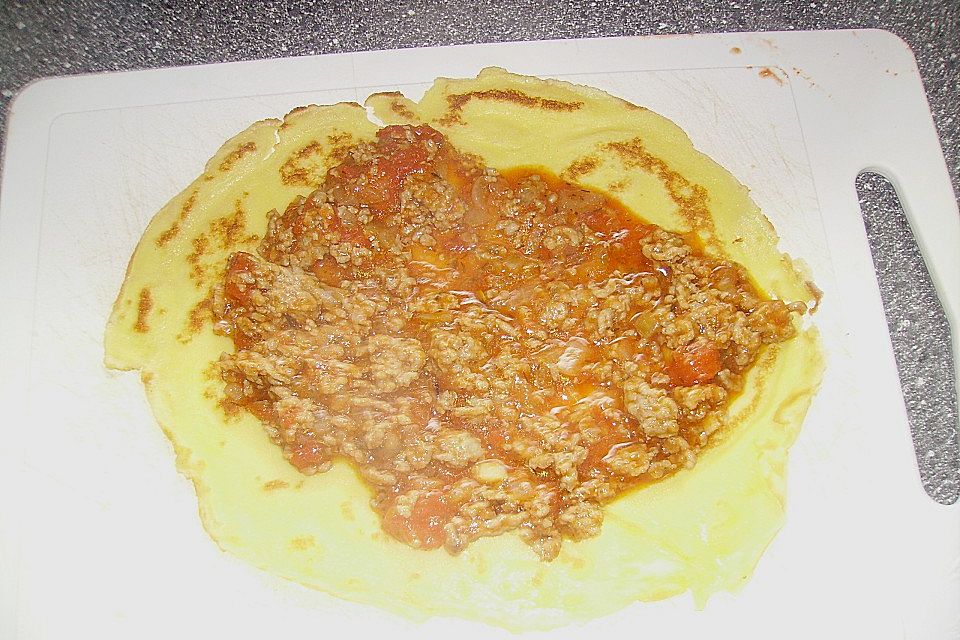 Crespelle alla Bolognese