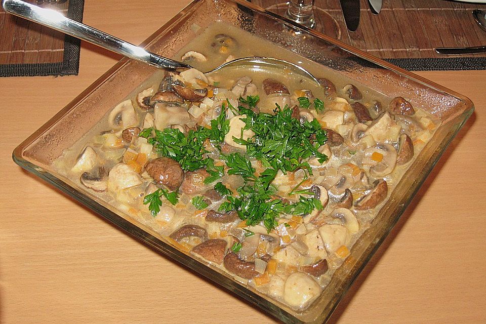 Griechische Champignons Griechische Champignons