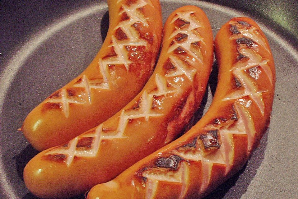 Kartoffelbrei mit Bockwurst Kartoffelbrei mit Bockwurst