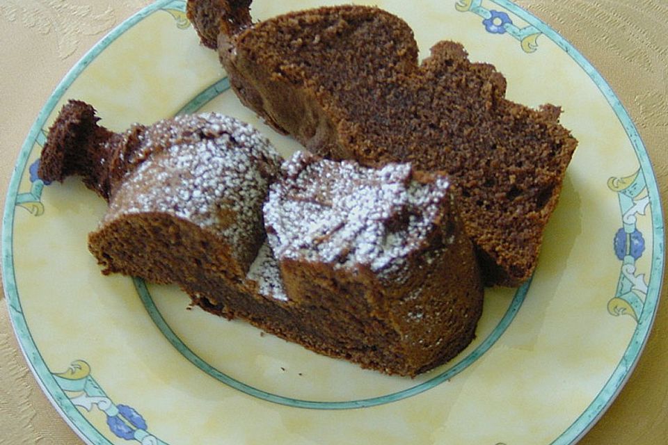 Superfeuchter Schokoladenkuchen