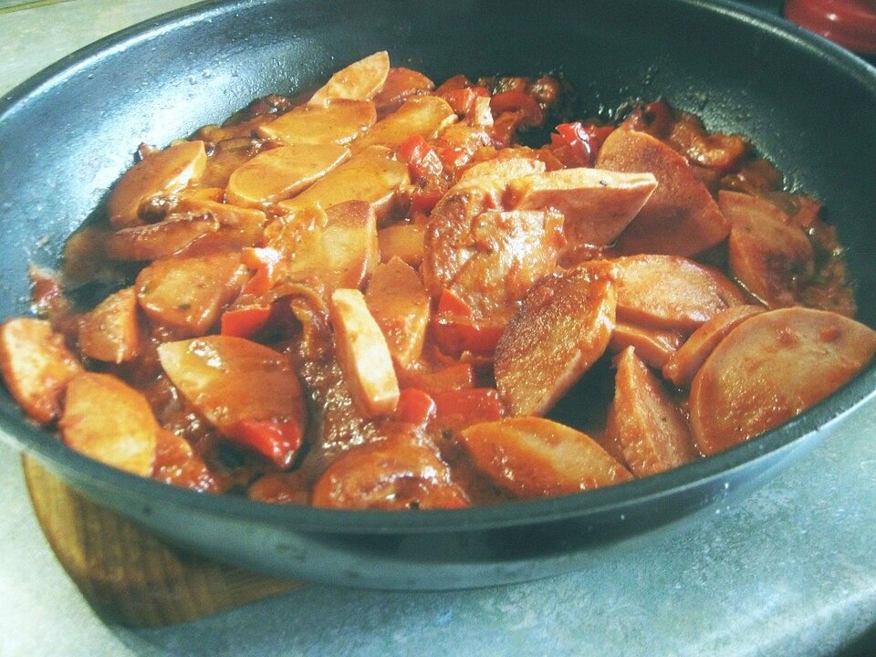 Fleischwurstpfanne von SumoMs| Chefkoch