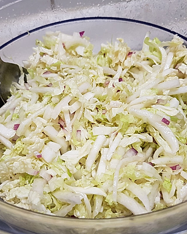 Einfacher Chinakohlsalat