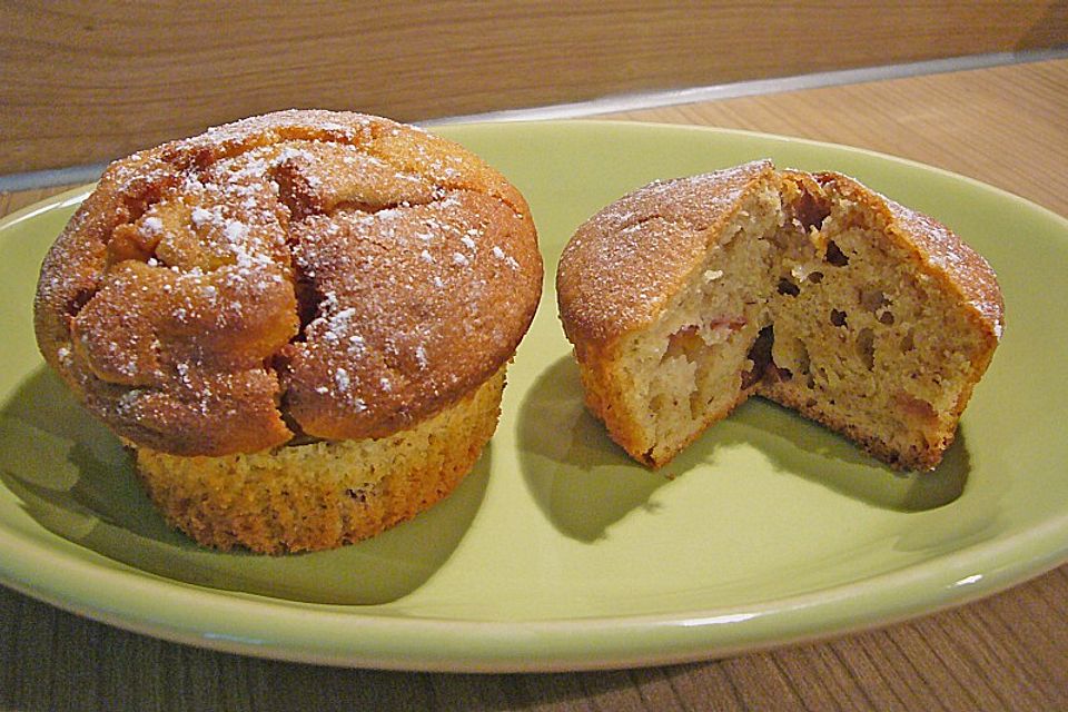 Pflaumen - Mandel - Muffins