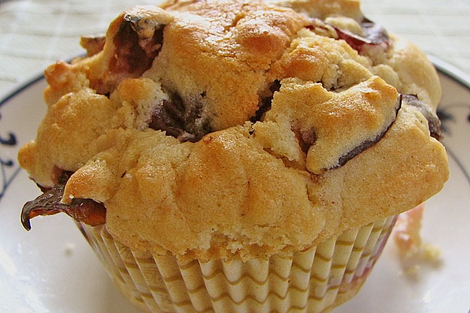 Pflaumen - Mandel - Muffins