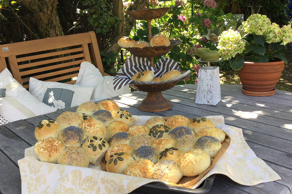 Brötchensonne mit ca. 50 Brötchen