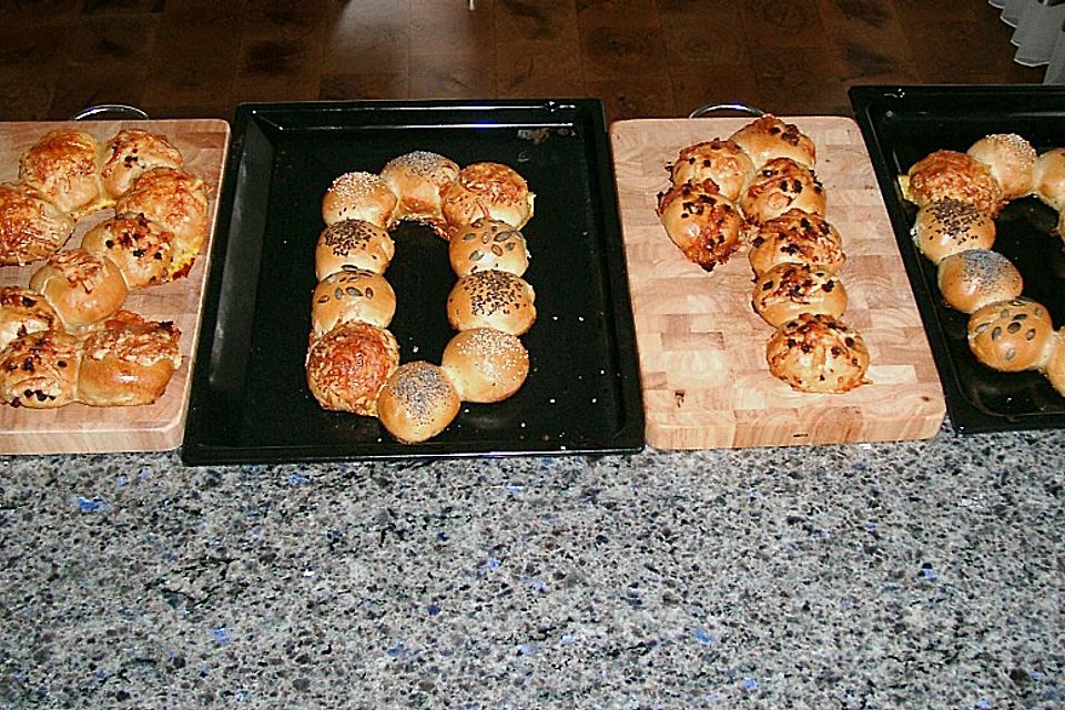 Brötchensonne mit ca. 50 Brötchen