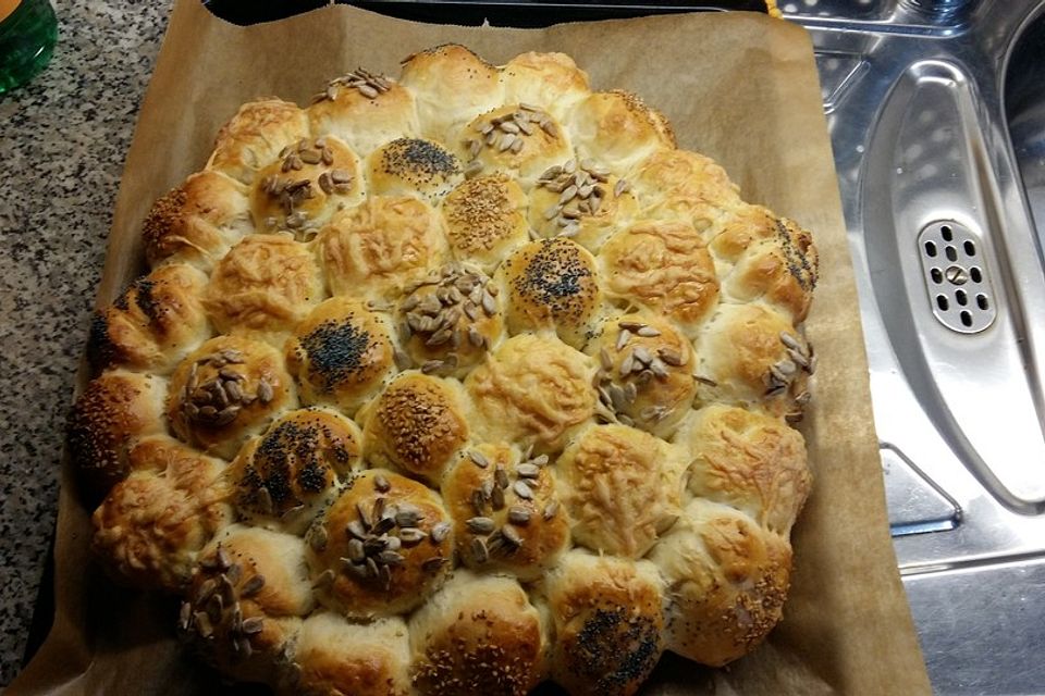 Brötchensonne mit ca. 50 Brötchen